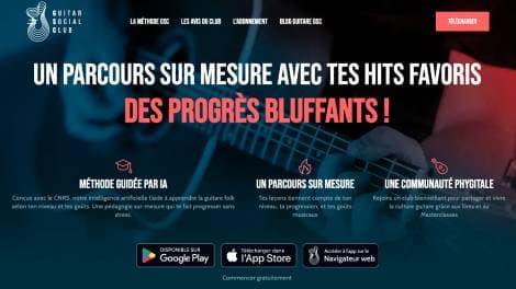 Étude de cas Guitar Social Club